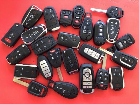 Car keys, fobs and remotes