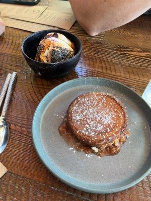 Smores dessert and cheesecake