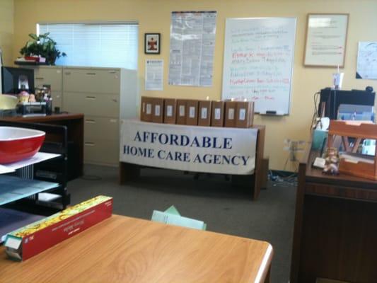 Inside Affordable Home Care Agency (Photo from Dec. 2011)