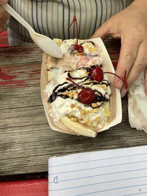 Melted sundae?