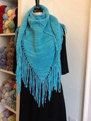 Sequim knit by Annie in Berroco Yarn's 
 Karma