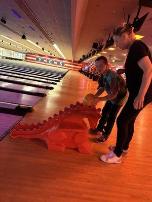 Kiddie bowling