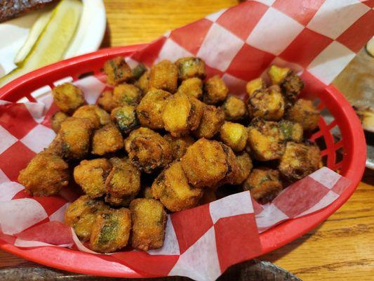 Fried okra