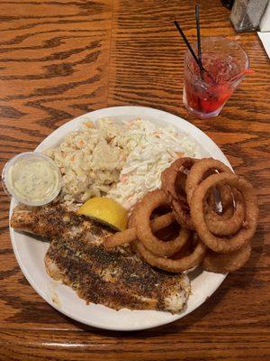 Broiled Cajun Haddock