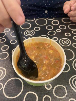 Tortilla chicken soup