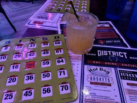 Bingo and cocktails