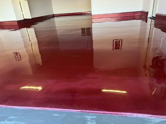 Epoxy flooring