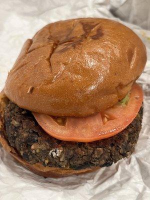 Chipotle veggie burger