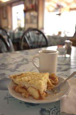 Apple Crumb and good damn coffee