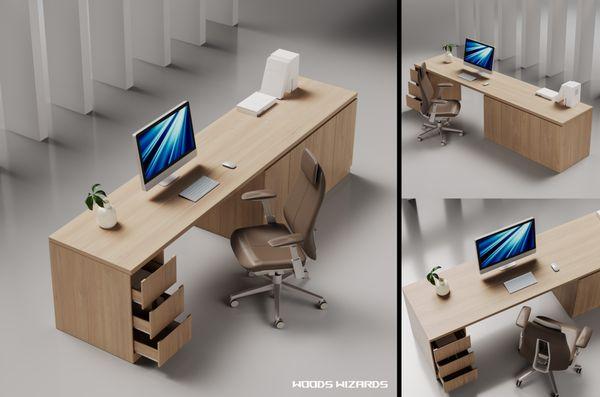 Work desk from White Oak