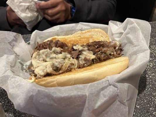 Philly Cheese Steak Sandwich