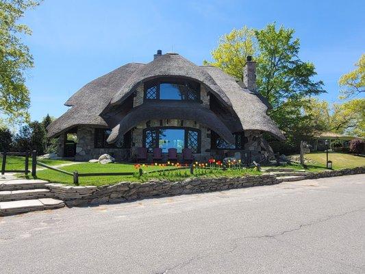 Mushroom (thatch roof) house