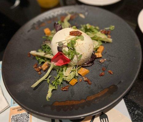 Burrata appetizer