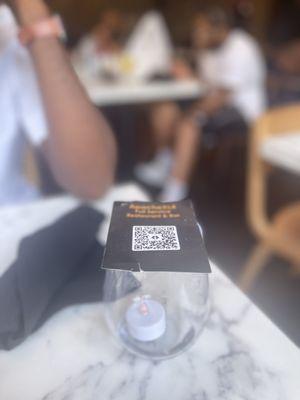 QR Code Menu