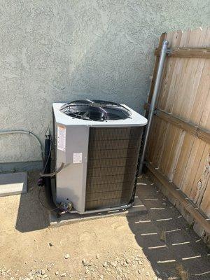 ICP condenser replacement