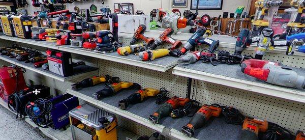 Get the job done with our huge selection of hand and power tools! Why buy a new tool when you can get a used one for half the price or less?