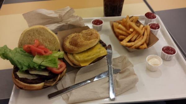 $30 for this. And the burgers were tough (ew).