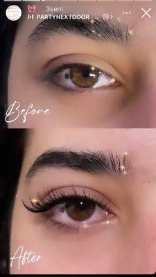 Lash extension