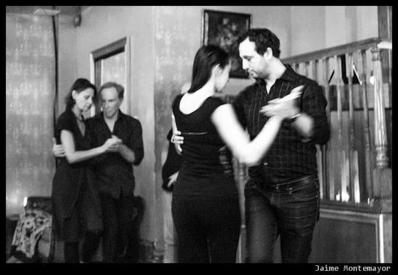 Social Argentine tango dance (milonga) at the Eighteenth Street Lounge on Tuesdays