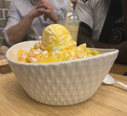 Mango Bingsoo ($22)