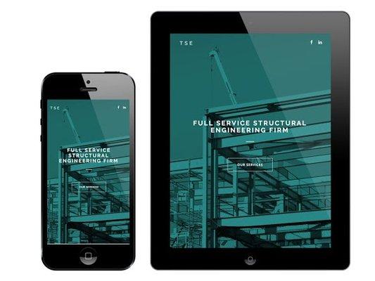 Toce Structural Engineering, Website, Design and Development