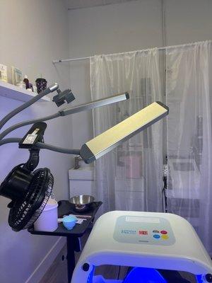 Facial room