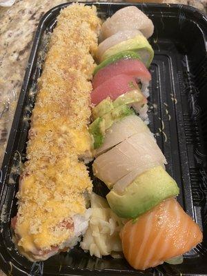 New York Roll & Rainbow Roll