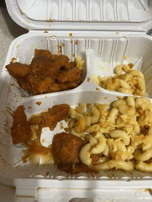 Fried Chicken Dinner (leg & thigh) Yams Mac/Cheese