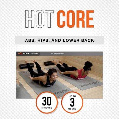 HOT CORE :: Workout for ABS, HIPS and Lower Back