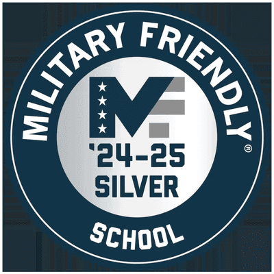 Ranked Silver by Military Friendly.com