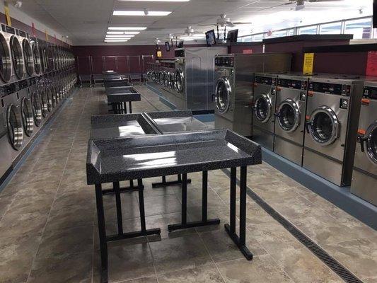 Brand new facility with HUGE Washers and Dryers!