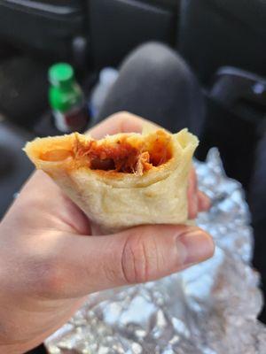 Delicious burrito