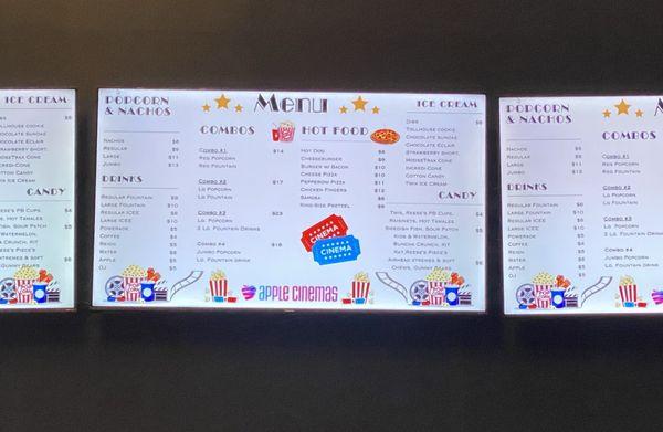 Menu!