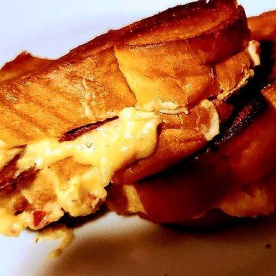 Jacked up grilled cheese