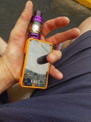 Bought this orange Kaos mod for a sweet deal! Mahalo!