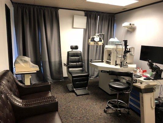 Exam room in our new office