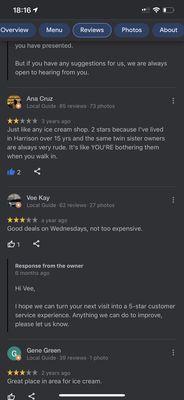 Google review