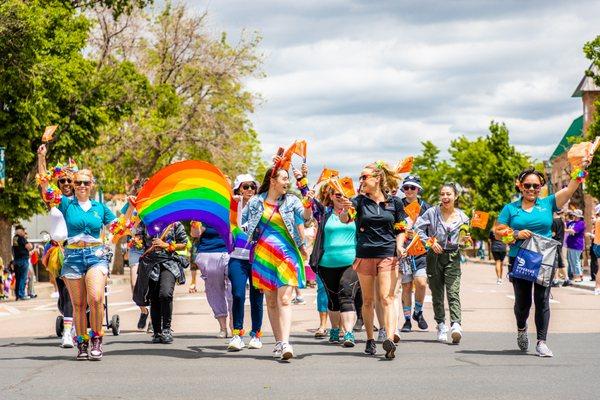 Diversus Health Community Outreach 2023 Pride Parade