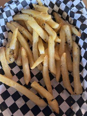 Raw fries