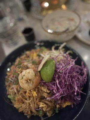 Pad Thai with shrimp