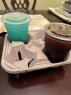 Blue Ghost Lemonade and Sweet Tea