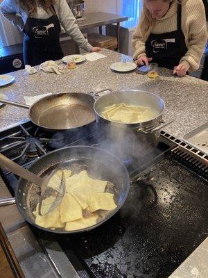 Squash Ravioli.