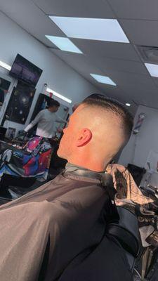 High bald fade