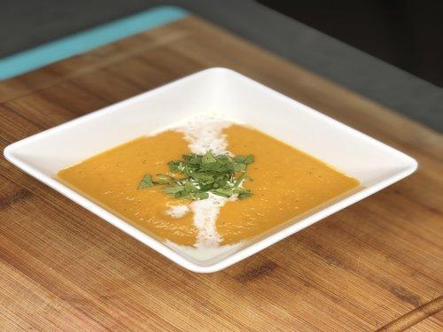 House made organic butternut squash soup