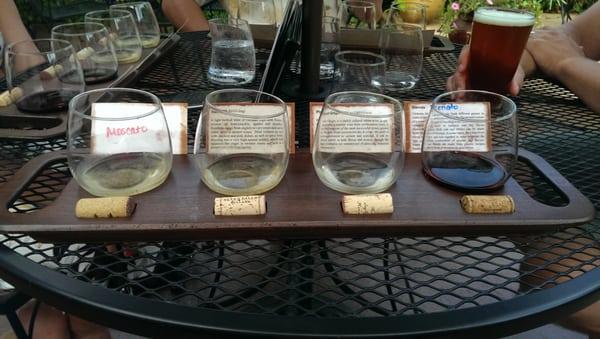 Grab a wine flight ... Or two!