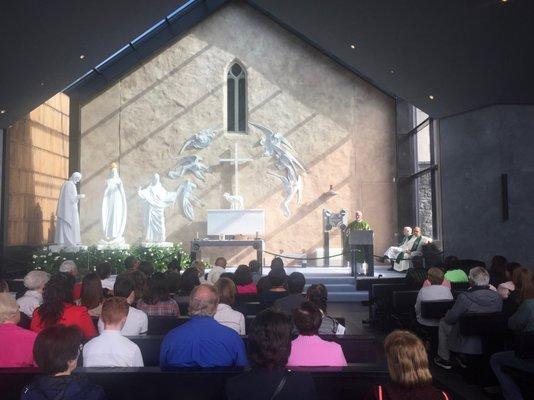 Apparition Chapel at Our Lady of Knock Shrine, in County Mayo, Ireland