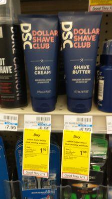 Shave cream is better than shave butter, as I read. I'll be back when I get 40% off coupon.