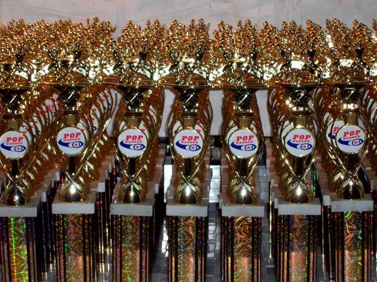 Pop Warner League Trophies