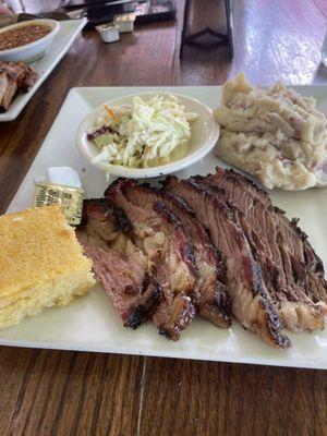 Brisket platter.