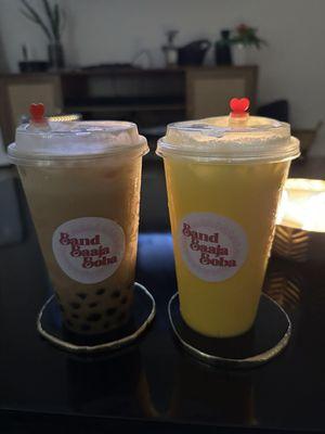 Iced Masala Chai (V/O) Mango Milk Tea